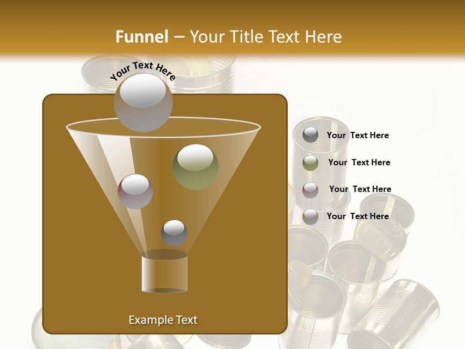 Food Rubbish Empty PowerPoint Template
