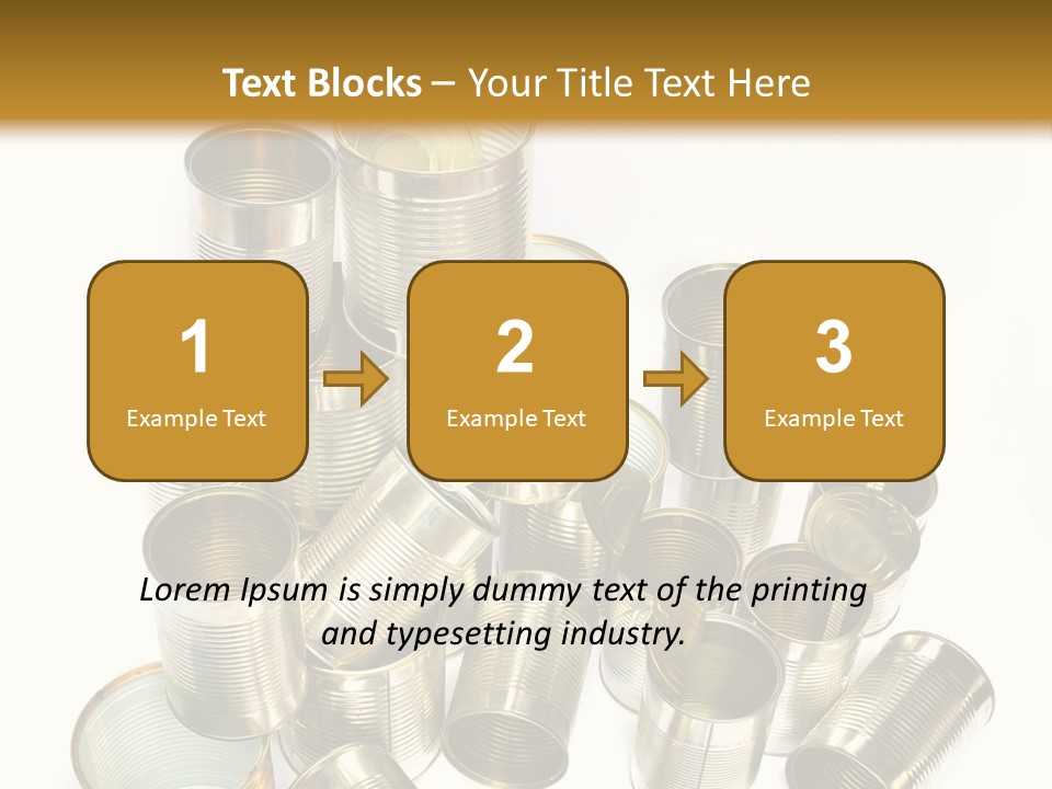 Food Rubbish Empty PowerPoint Template
