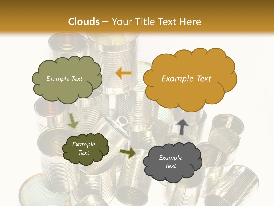 Food Rubbish Empty PowerPoint Template