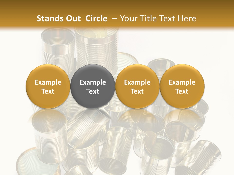 Food Rubbish Empty PowerPoint Template