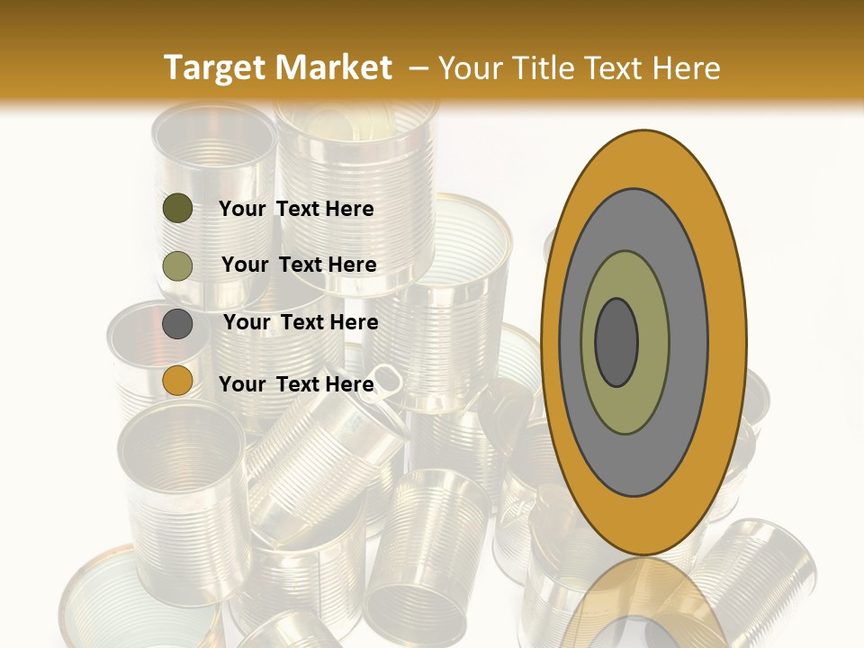 Food Rubbish Empty PowerPoint Template