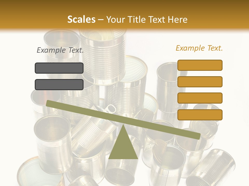 Food Rubbish Empty PowerPoint Template