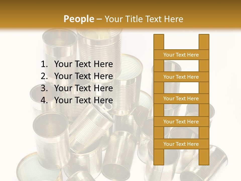 Food Rubbish Empty PowerPoint Template