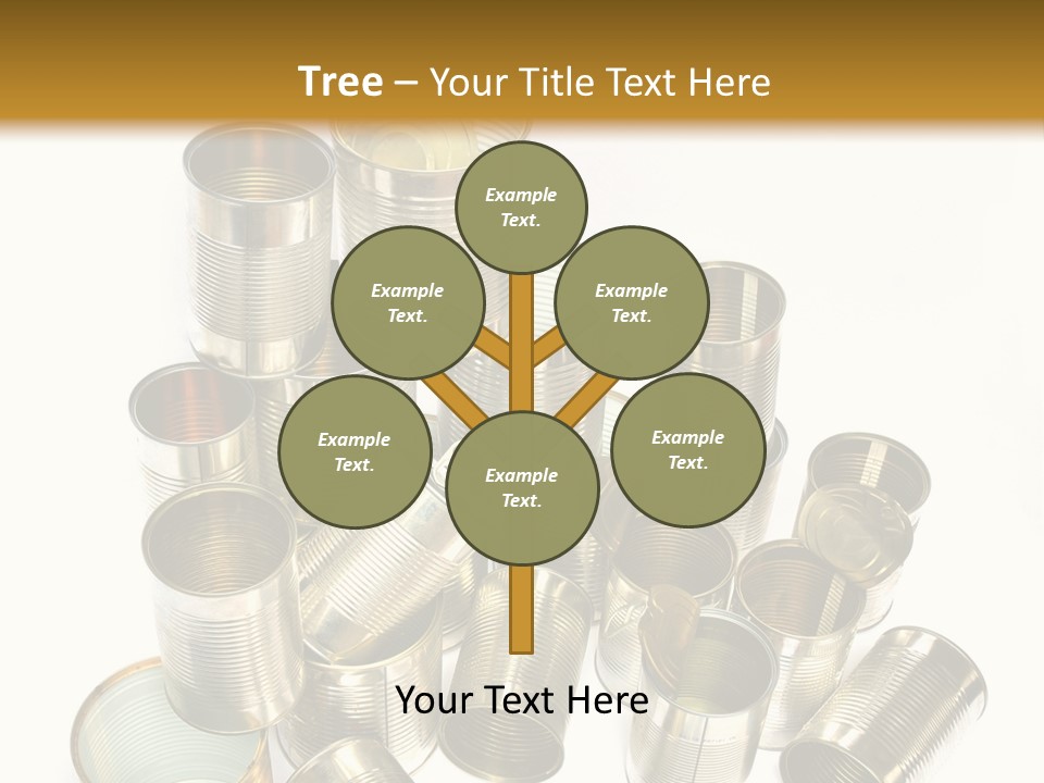 Food Rubbish Empty PowerPoint Template