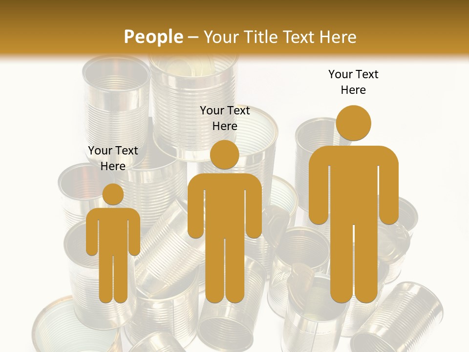 Food Rubbish Empty PowerPoint Template