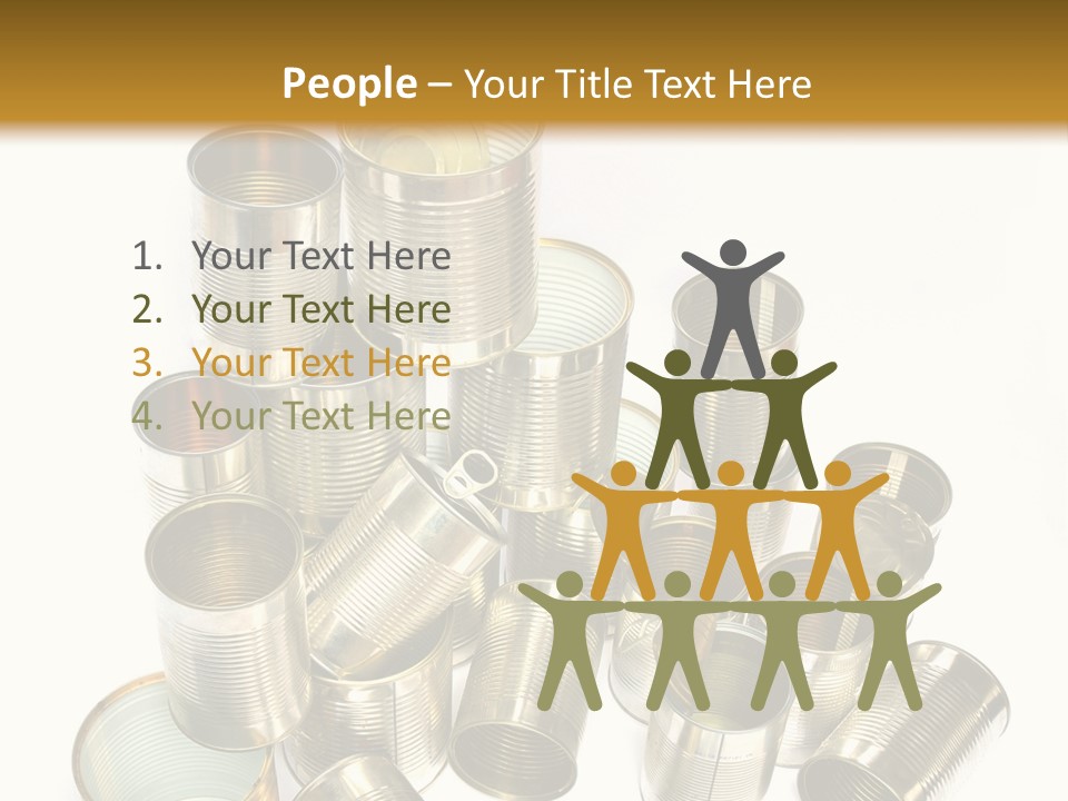 Food Rubbish Empty PowerPoint Template