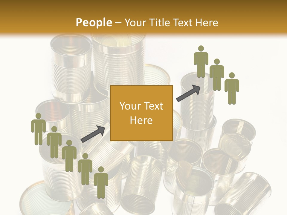 Food Rubbish Empty PowerPoint Template