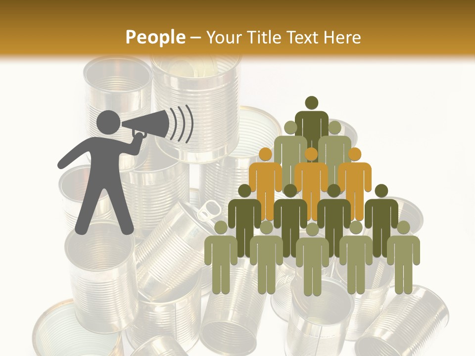 Food Rubbish Empty PowerPoint Template