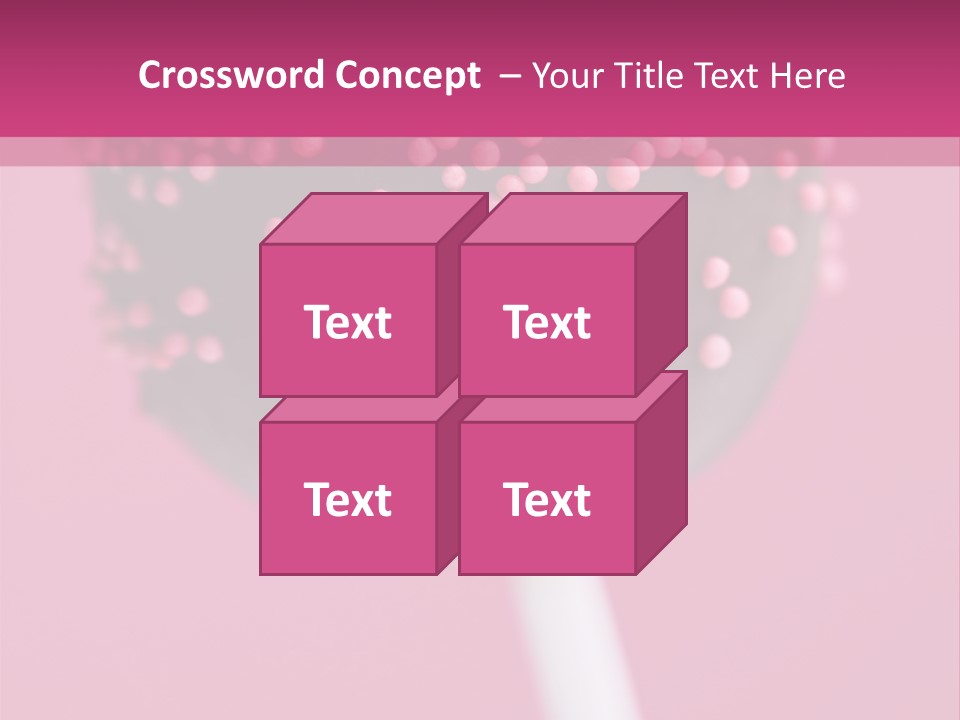 Treat Vertical Sweet PowerPoint Template