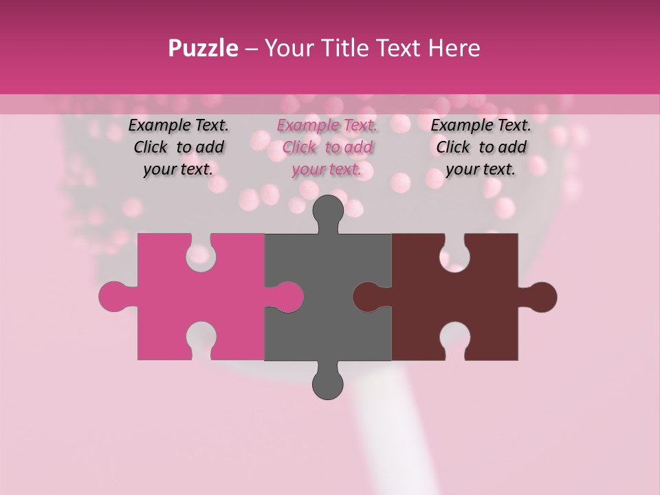 Treat Vertical Sweet PowerPoint Template