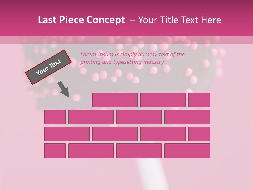 Treat Vertical Sweet PowerPoint Template