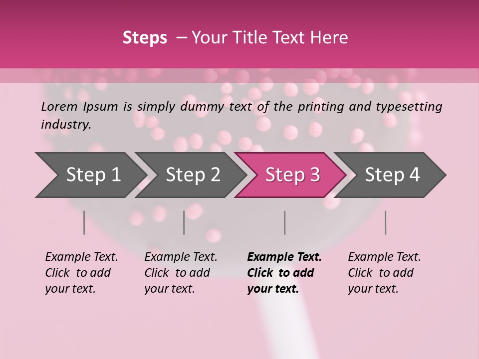 Treat Vertical Sweet PowerPoint Template