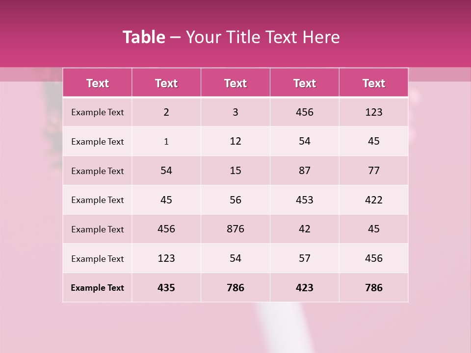 Treat Vertical Sweet PowerPoint Template