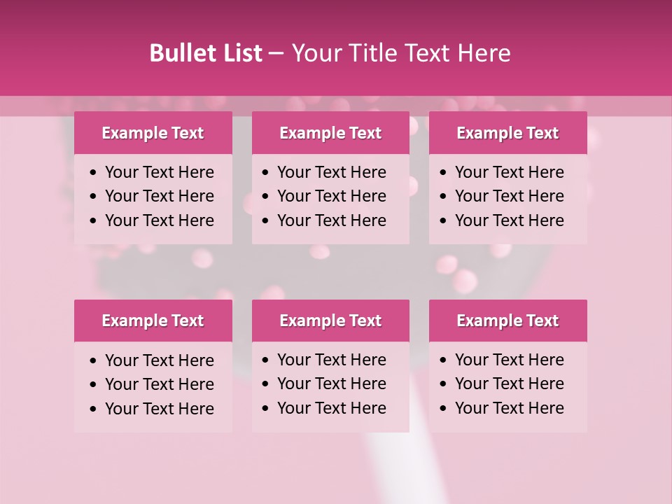 Treat Vertical Sweet PowerPoint Template