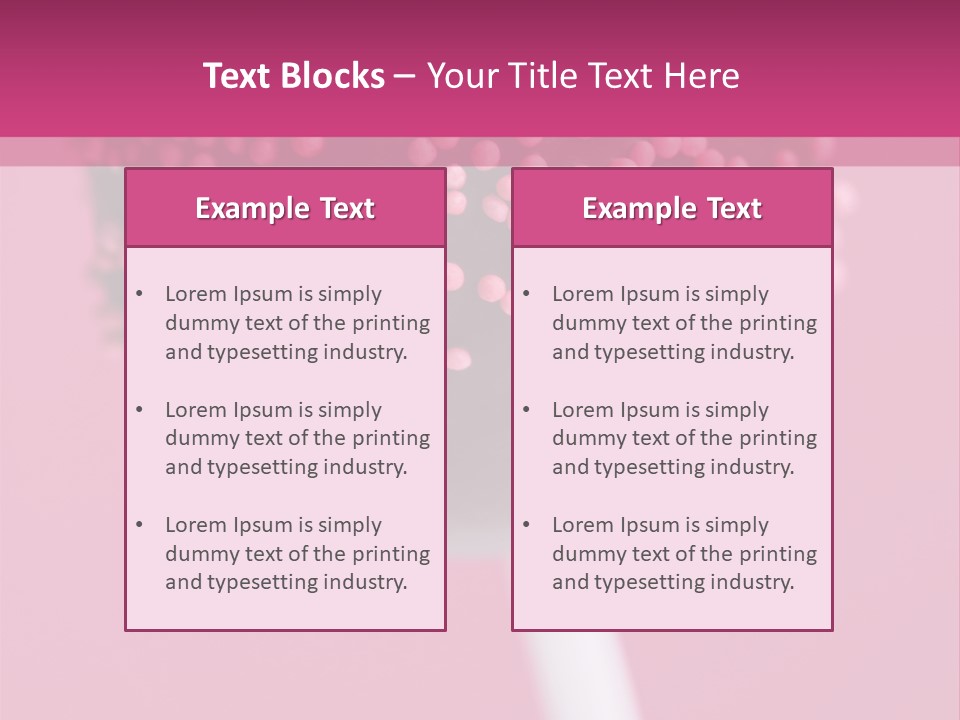 Treat Vertical Sweet PowerPoint Template