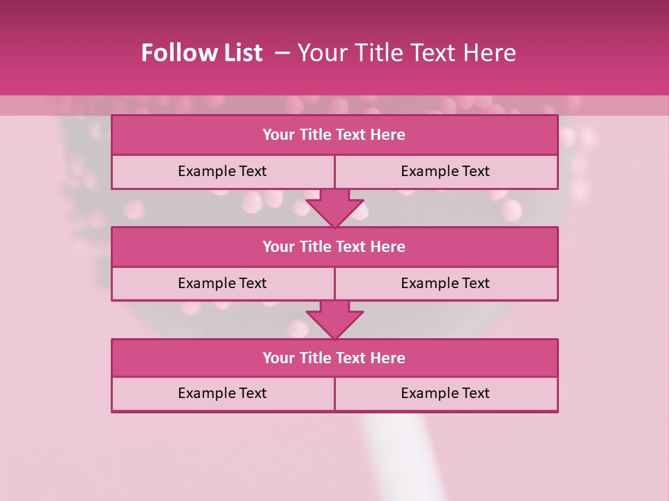 Treat Vertical Sweet PowerPoint Template