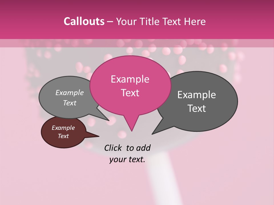 Treat Vertical Sweet PowerPoint Template