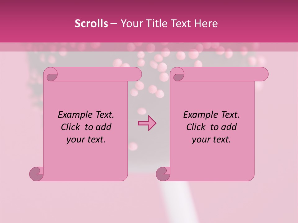 Treat Vertical Sweet PowerPoint Template