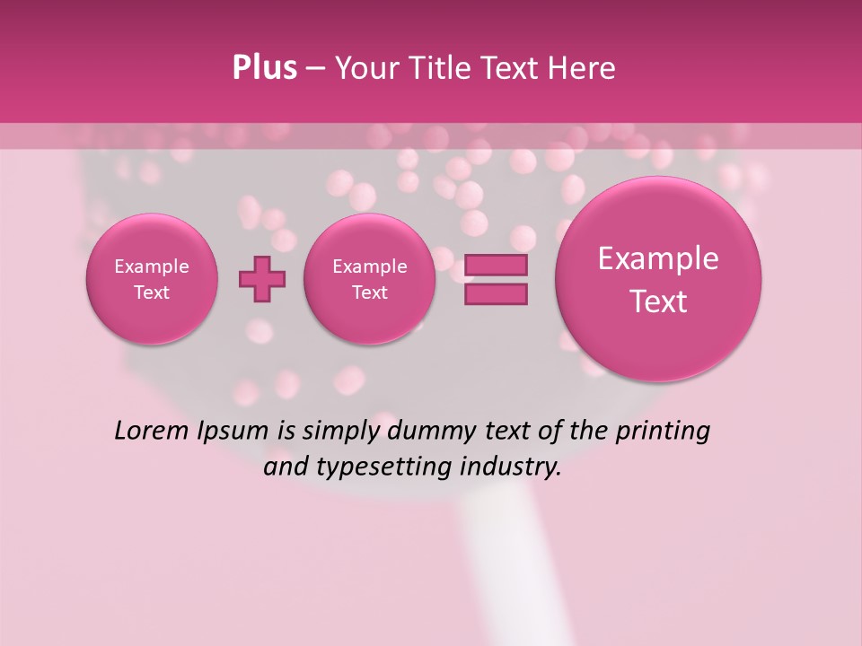 Treat Vertical Sweet PowerPoint Template