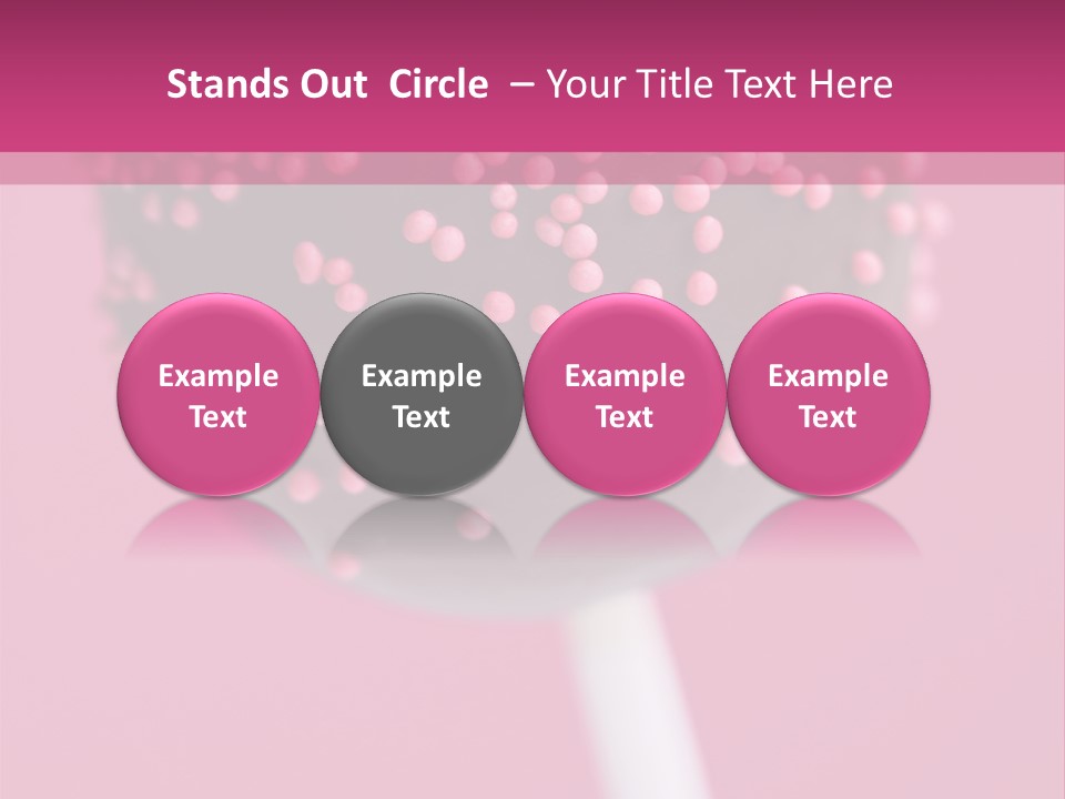 Treat Vertical Sweet PowerPoint Template