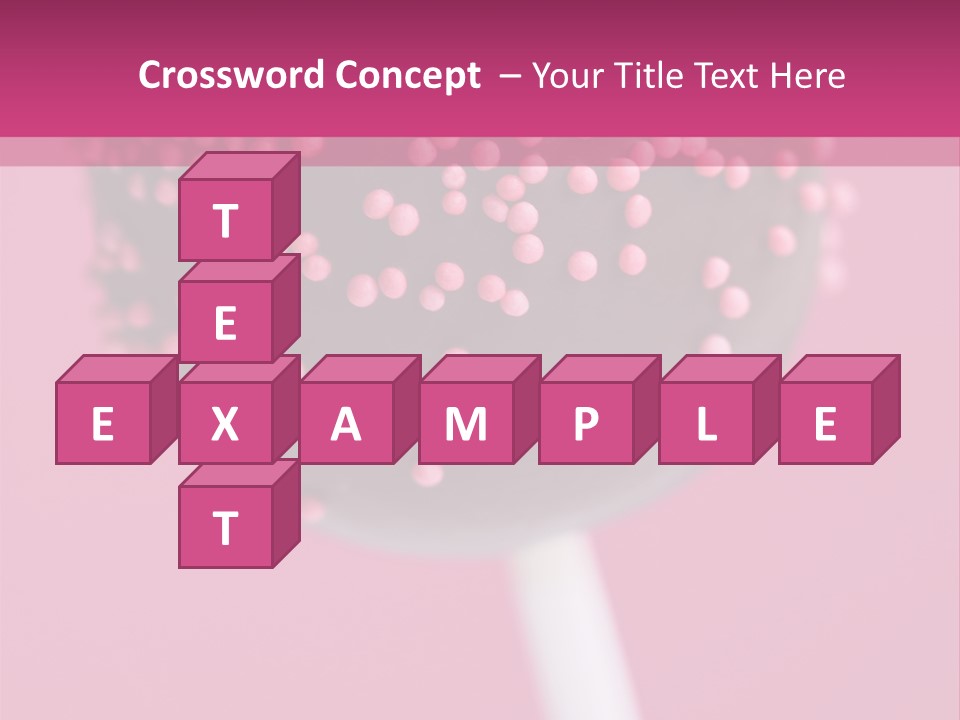 Treat Vertical Sweet PowerPoint Template