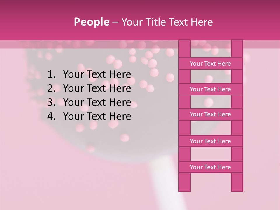 Treat Vertical Sweet PowerPoint Template