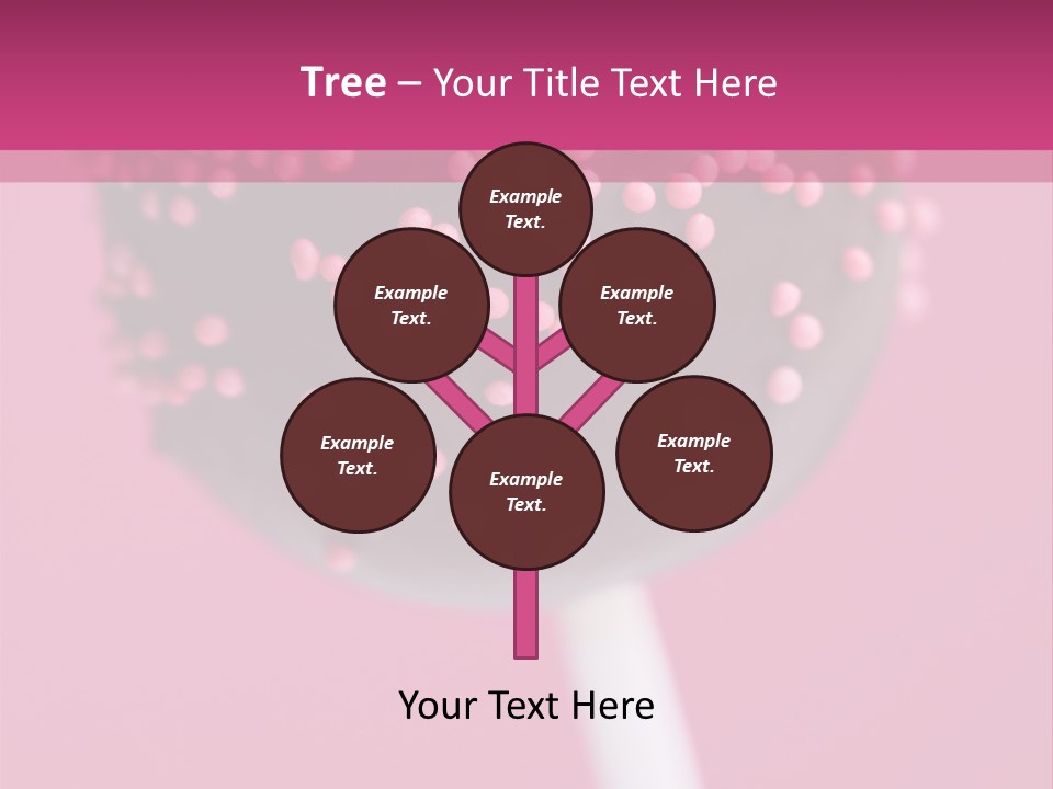 Treat Vertical Sweet PowerPoint Template