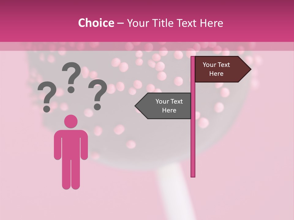 Treat Vertical Sweet PowerPoint Template