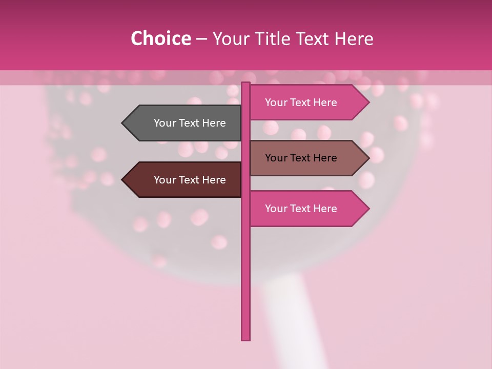 Treat Vertical Sweet PowerPoint Template