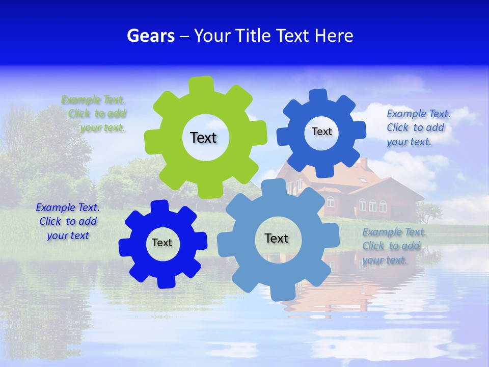 Sky People Family PowerPoint Template