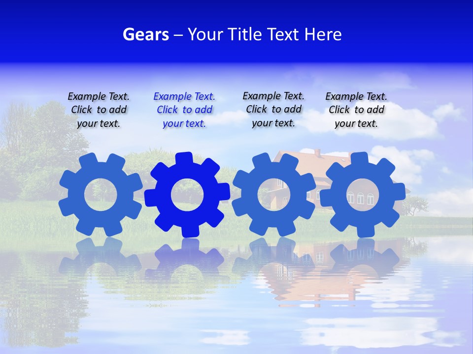 Sky People Family PowerPoint Template