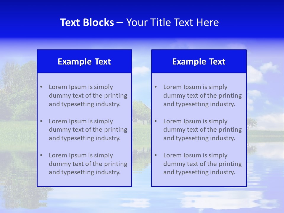 Sky People Family PowerPoint Template