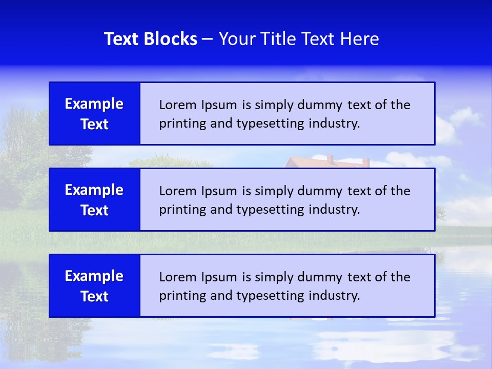 Sky People Family PowerPoint Template