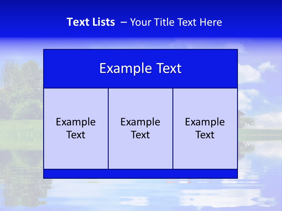 Sky People Family PowerPoint Template