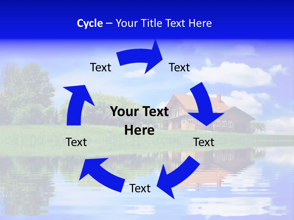 Sky People Family PowerPoint Template