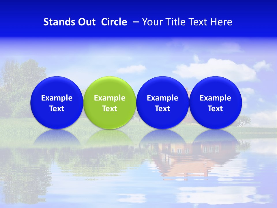 Sky People Family PowerPoint Template