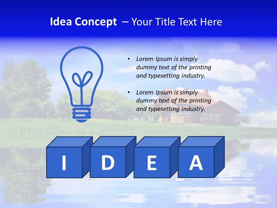 Sky People Family PowerPoint Template