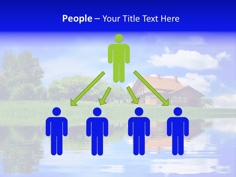 Sky People Family PowerPoint Template