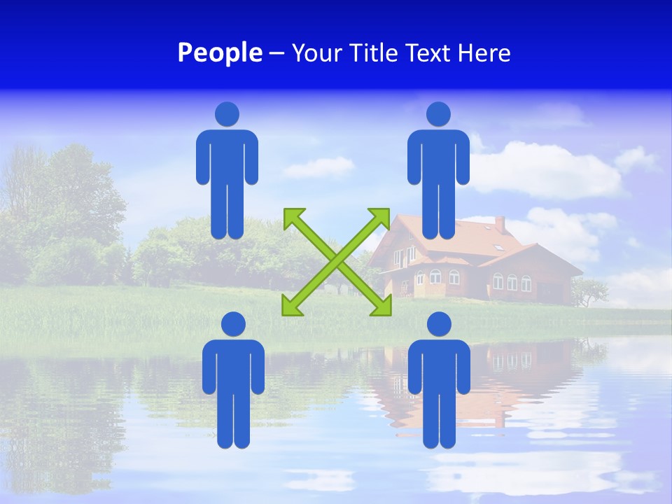 Sky People Family PowerPoint Template