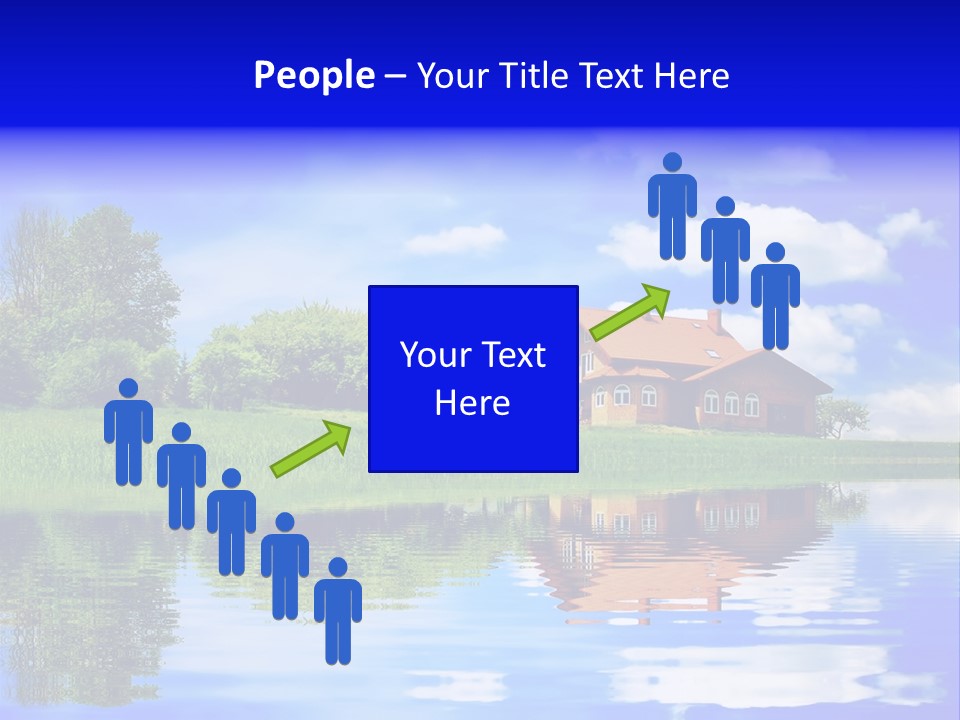 Sky People Family PowerPoint Template