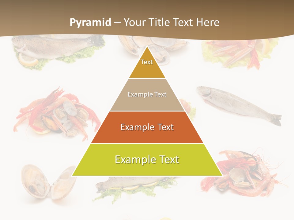 Food Sea Shrimps PowerPoint Template