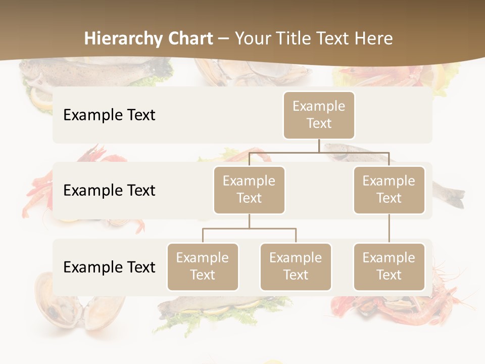 Food Sea Shrimps PowerPoint Template