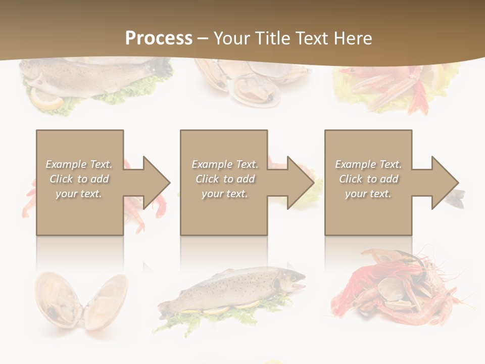 Food Sea Shrimps PowerPoint Template