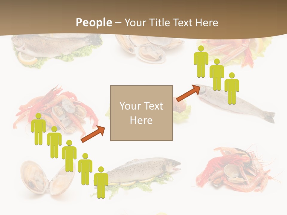 Food Sea Shrimps PowerPoint Template