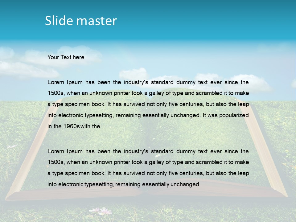 Dream Learning Earth PowerPoint Template
