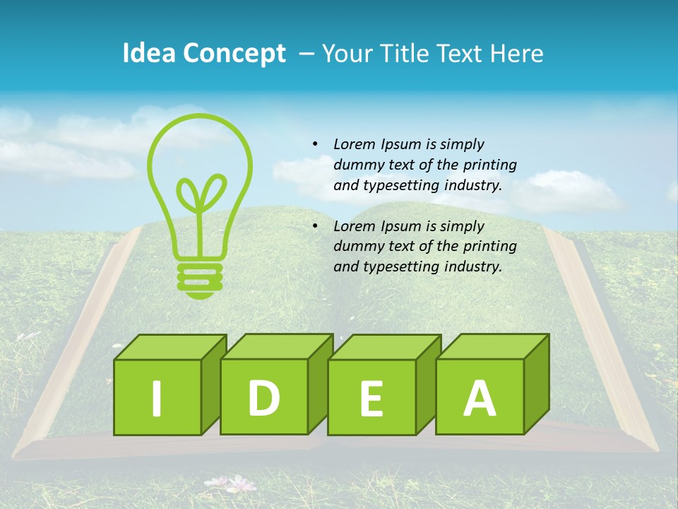 Dream Learning Earth PowerPoint Template