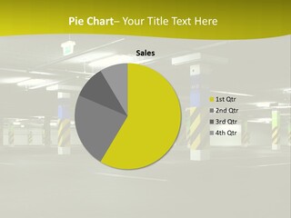 Concrete Garage Empty PowerPoint Template