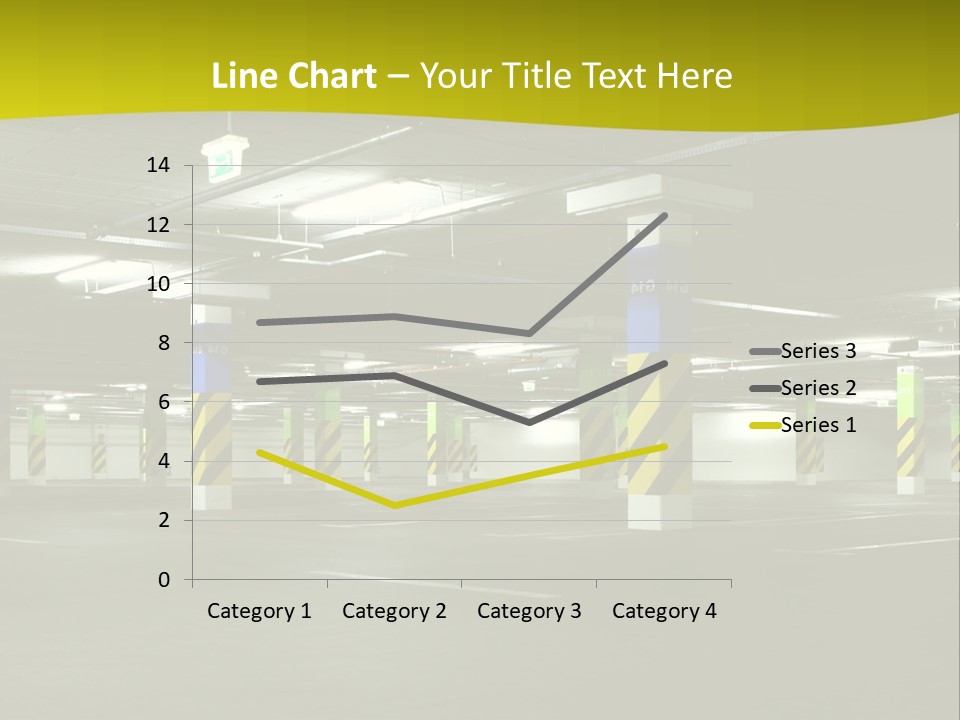 Concrete Garage Empty PowerPoint Template