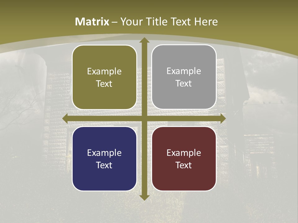 Night Halloween Haunted PowerPoint Template