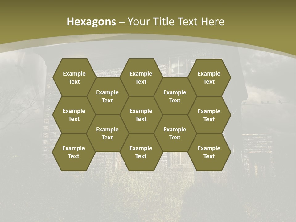 Night Halloween Haunted PowerPoint Template